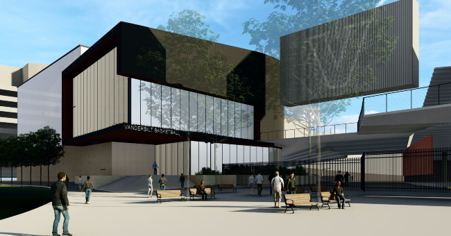 Basketball Operations Center rendering