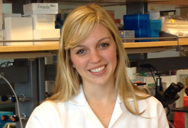 Ariel Helms, 2015 Goldwater Scholarship recipient.