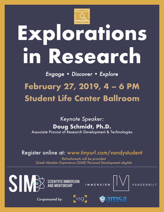 Explorations in Research poster