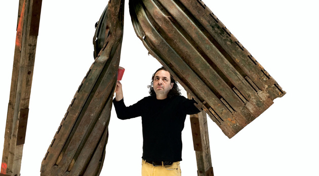 Guillermo Galindo, "Angel Exterminator" (courtesy of the artist, photo by Richard Misrach)