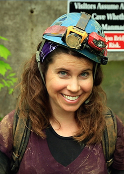 jessica oster in a hardhat