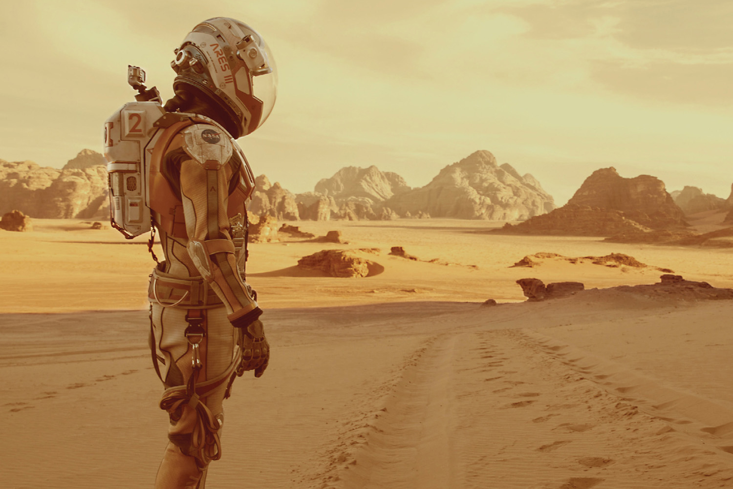 Film still from The Martian