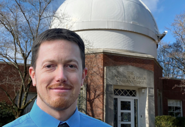 Billy Teets, director of Vanderbilt Dyer Observatory