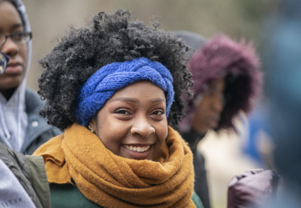 2020 MLK Day March in Nashville starting at Jefferson Street and finishing at TSU’s Gentry Center. Vanderbilt students, faculty, staff, and administrators took part in the event commemorating Martin Luther King Jr. (Vanderbilt University/Joe Howell)