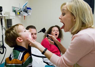 Kathryn Miller demonstrates saying 