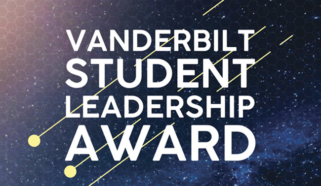 Vanderbilt Student Leadership Award logo