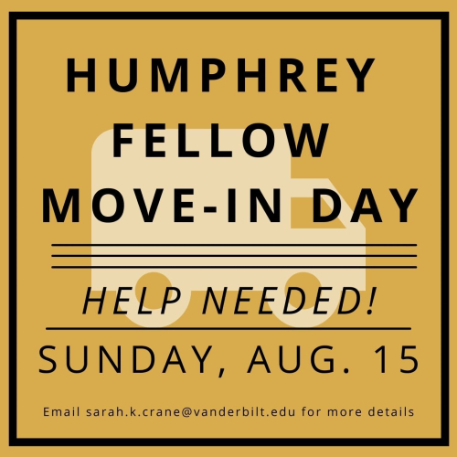 Humphrey Fellow Move-In Day