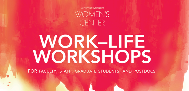 Work-Life Workshops Fall 2021