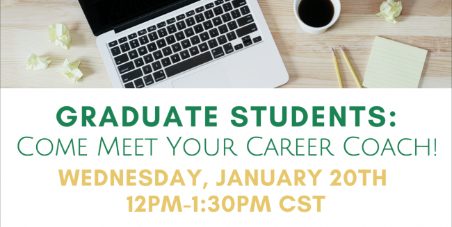 Career Center open house for Graduate School students