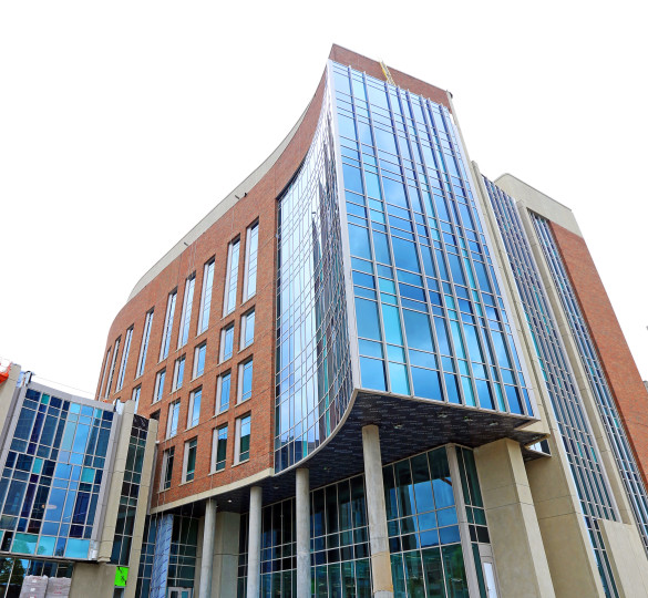8-15-2016 - Photos of the Accenture Launch Camp held in new Innovation Center Building connected to Olin Hall. Interior & exterior photos during final construction. (Vanderbilt University / Steve Green)