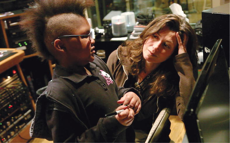 Photo of Amy Grant with Gigi Pasley