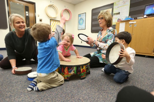 Kindermusik class at the Blair School of Music. (Vanderbilt University)
