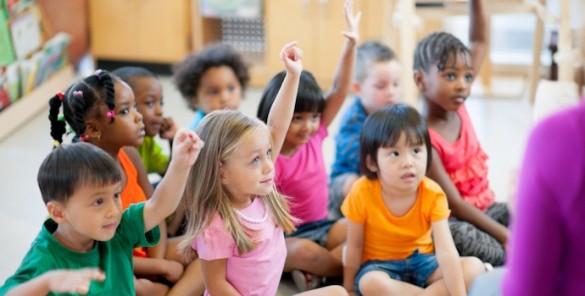 Diverse Preschool preschool class