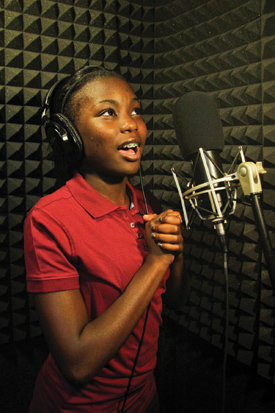 In the works for Music Makes Us is the formation of a new student record label and publishing company at Pearl-Cohn Entertainment Magnet High School. (photo courtesy of NPEF)