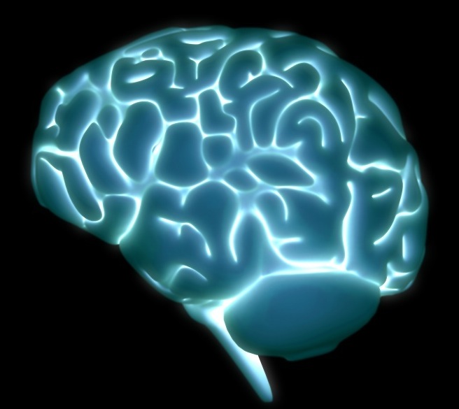 Glowing brain