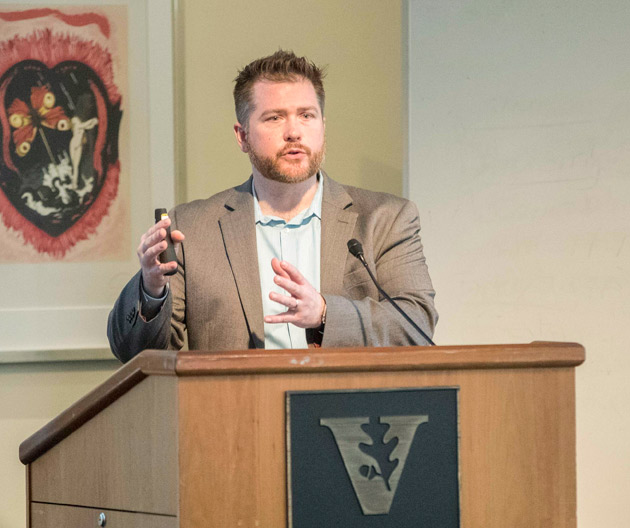 Vice Chancellor for Communications Steve Ertel (John Russell/Vanderbilt)