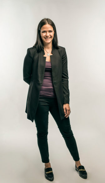 Erin Calipari, assistant professor of pharmacology (Daniel Dubois/Vanderbilt)