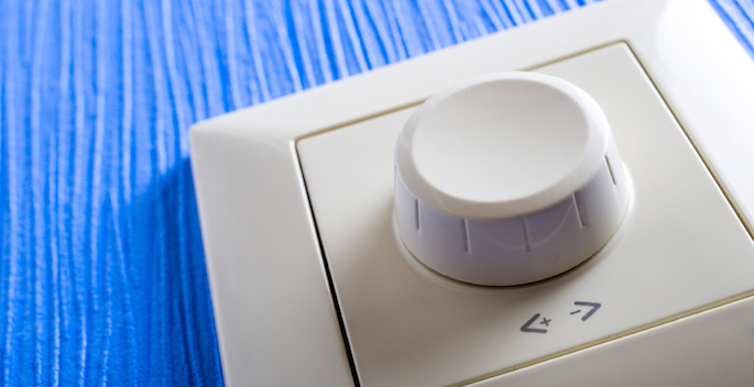 dimmer dial light switch
