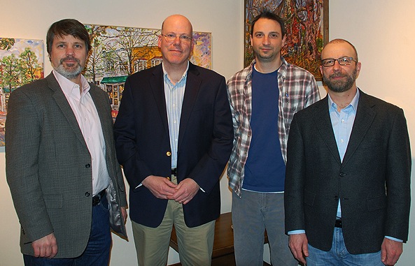 Four faculty members