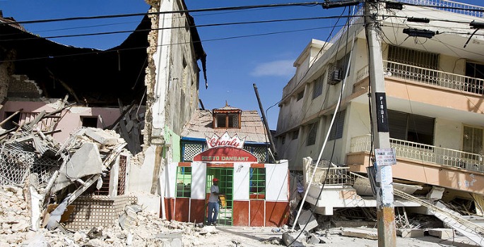 Haiti earthquake damage