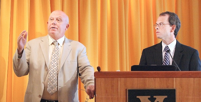 Geer and Clinton present VU Poll results