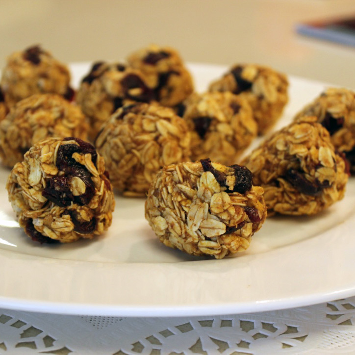 pumpkin energy bites