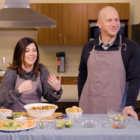 Cooking With Coach: Coach Lea