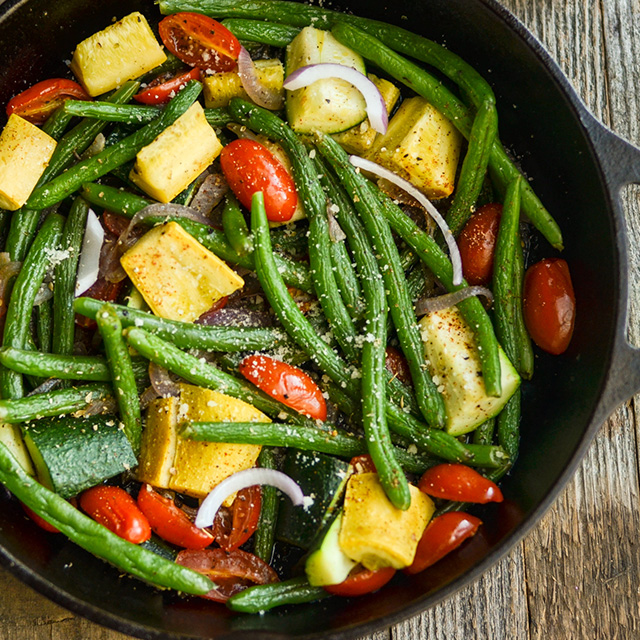 braised green beans recipe