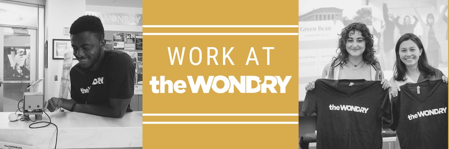 Work at the Wond'ry Title Header