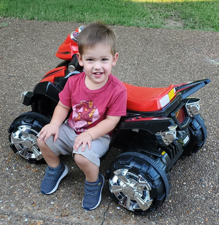 Former patient Landon Bachman, 2, and his parents will be among those attending the upcoming Neonatal Intensive Care Unit reunion.