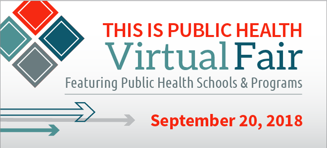 Virtual Fair: This is Public Health Banner