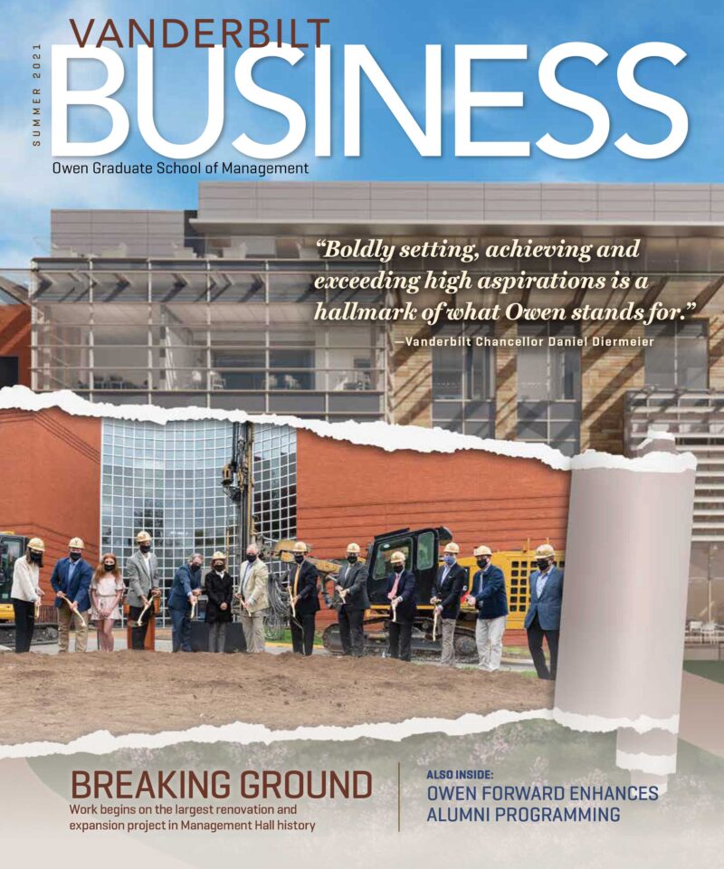 Vanderbilt Business Magazine Summer 2021