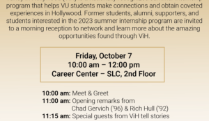 Vandy-In-Hollywood Fall Reception