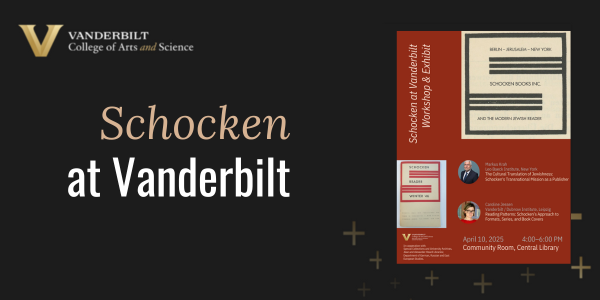 Heard Libraries host Jewish history scholars for workshop spotlighting special collections!