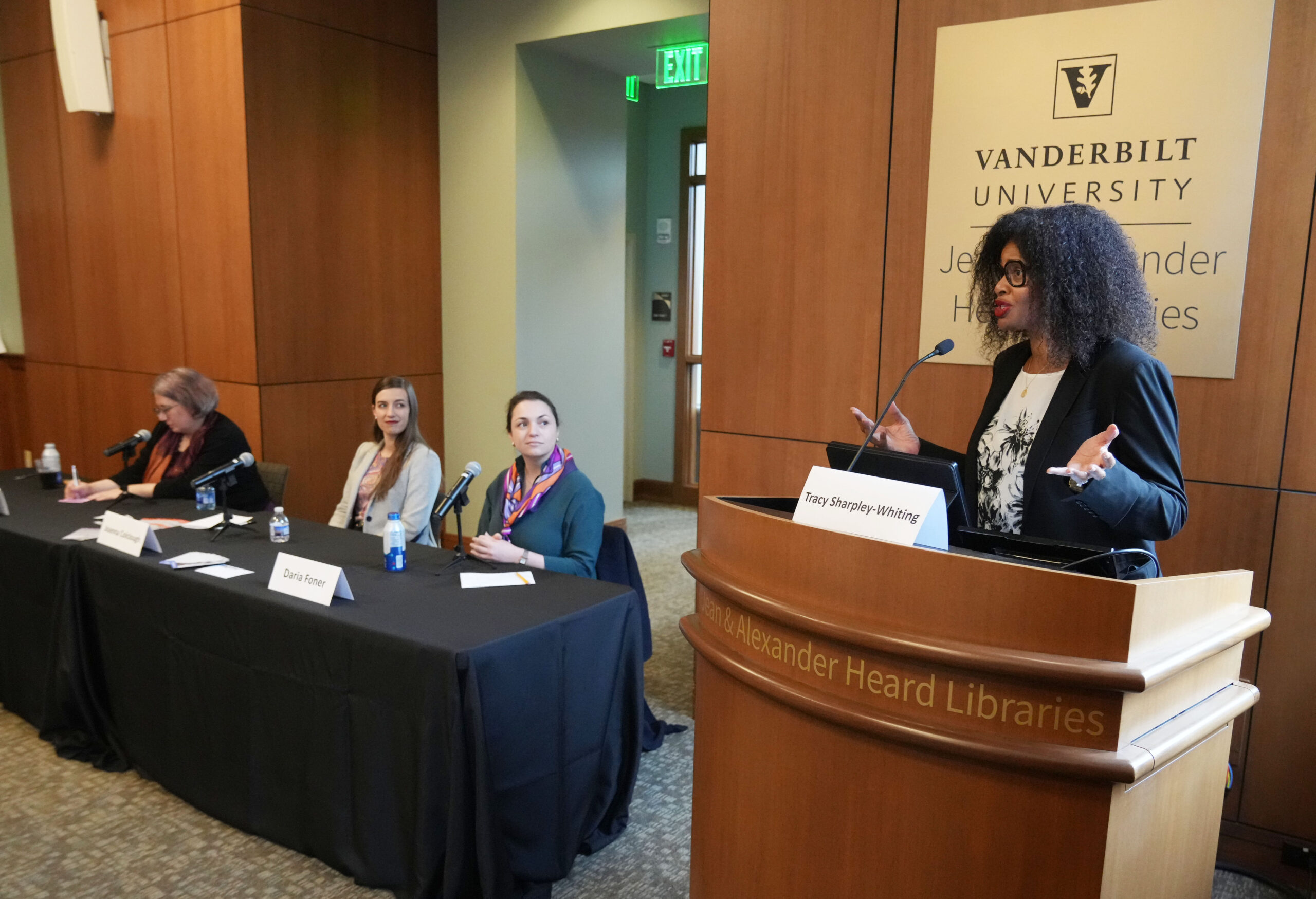 Tracy leading discussion