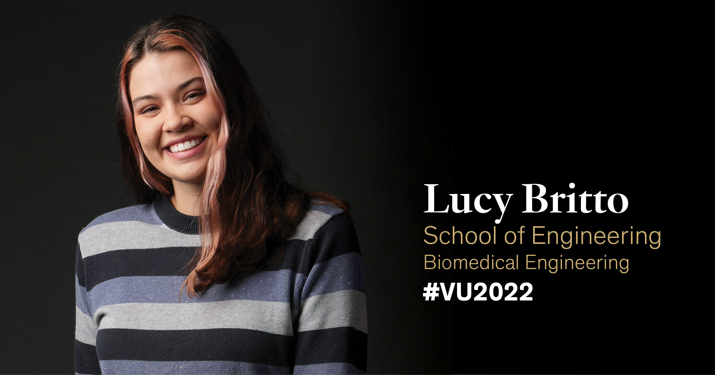 Class of 2022: Lucy Britto broadens access to biomedical science community through mentoring