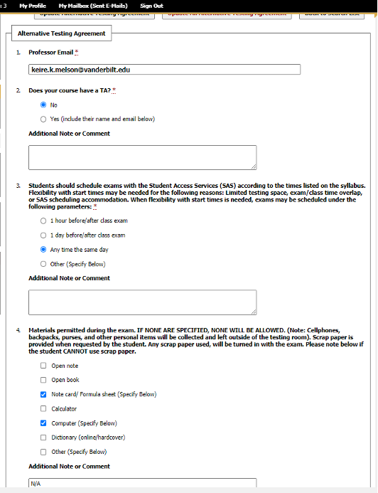 testing agreement that is now editable