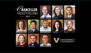 Lars Plate named a 2025 Chancellor Faculty Fellow