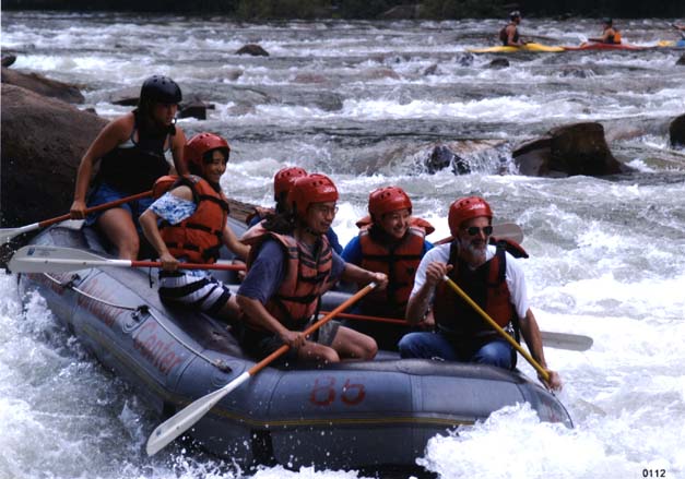rafting