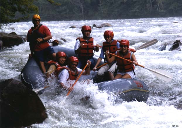 rafting
