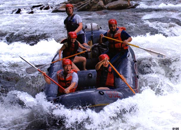 rafting