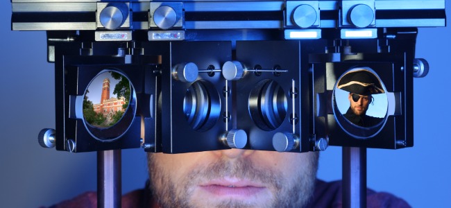 Binocular rivalry test