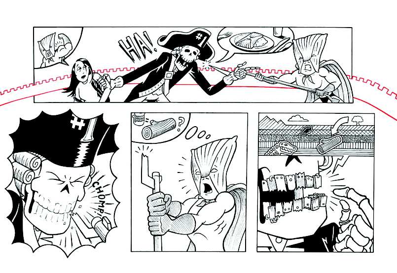 Tamale Man #2 - Panel 8