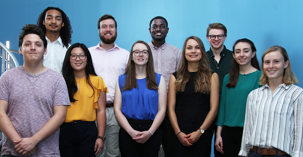 2019 REU Trainees Group Photo