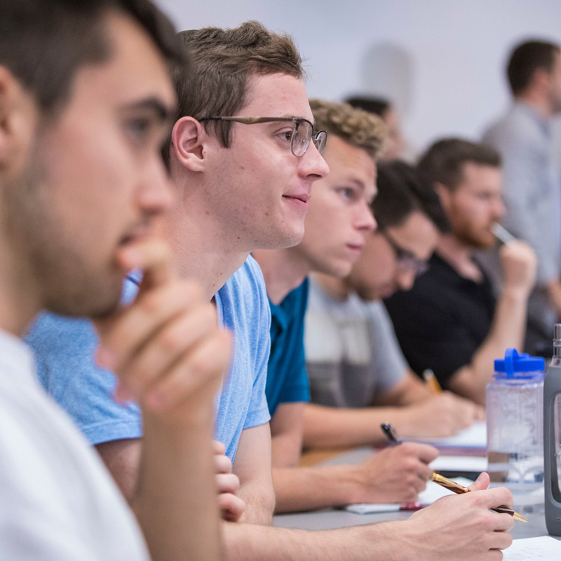 engineering students in lecture