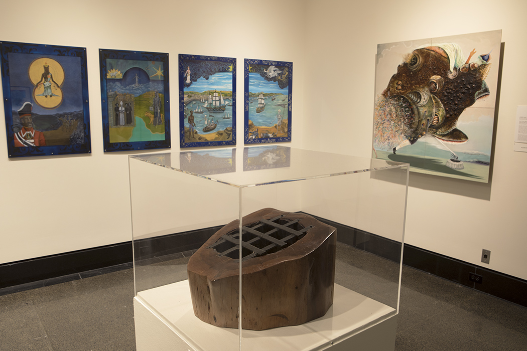 Visionary Aponte Exhibition installation