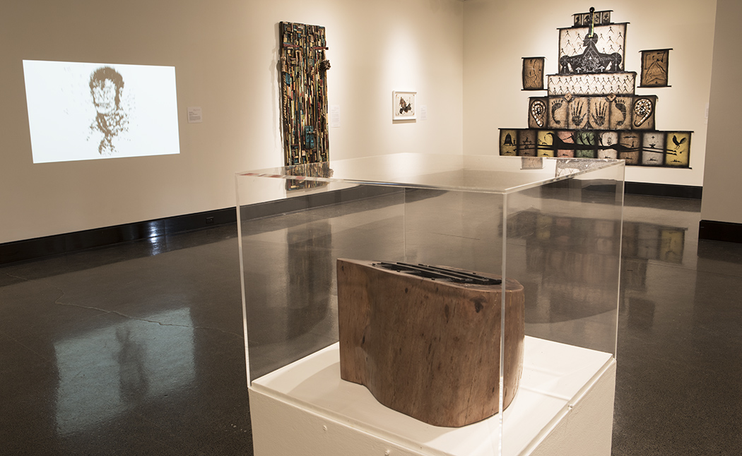 Visionary Aponte Exhibition installation