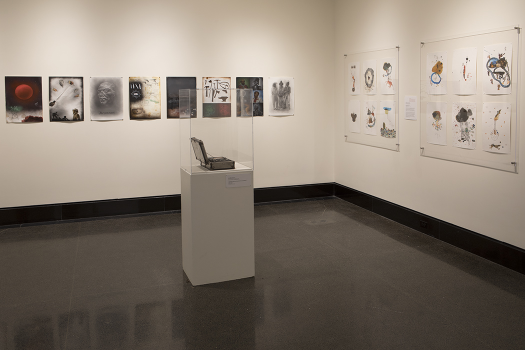 Visionary Aponte Exhibition installation