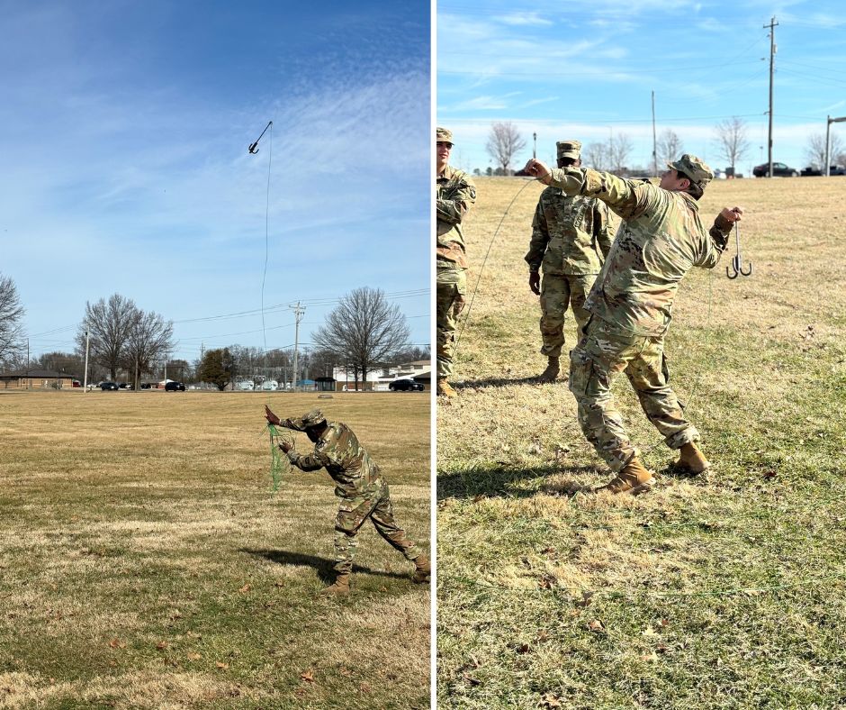 Soldiers testing the prototype