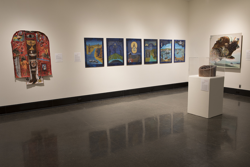 Visionary Aponte Exhibition installation